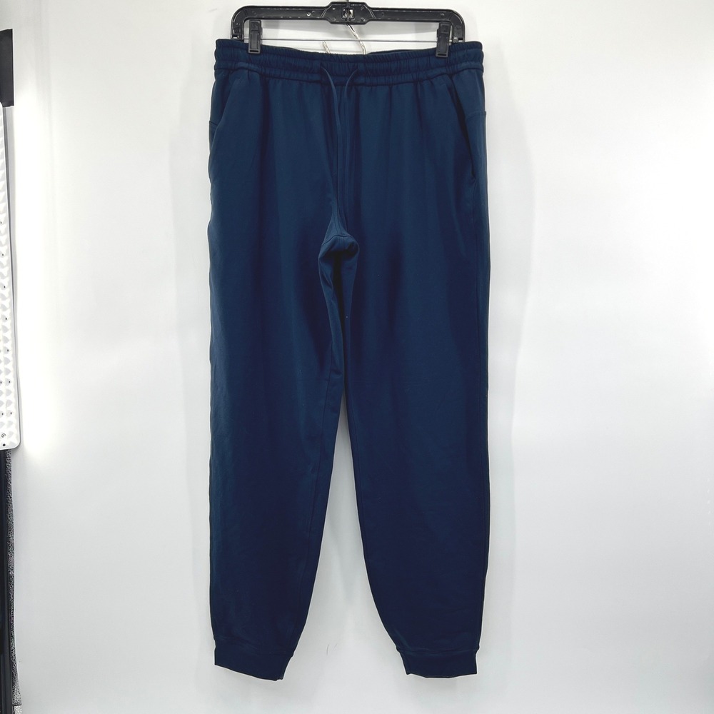 lululemon Jogger Womens 10 Navy Soft Jersey Classic Fit Stretch NEW